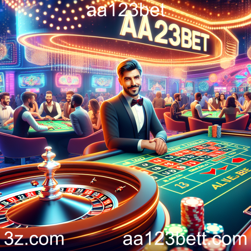 Experiência Imersiva no Cassino Vivo da aa123bet